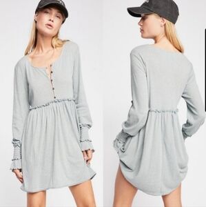 NWOT Free People Beach High Tides Mini Dress